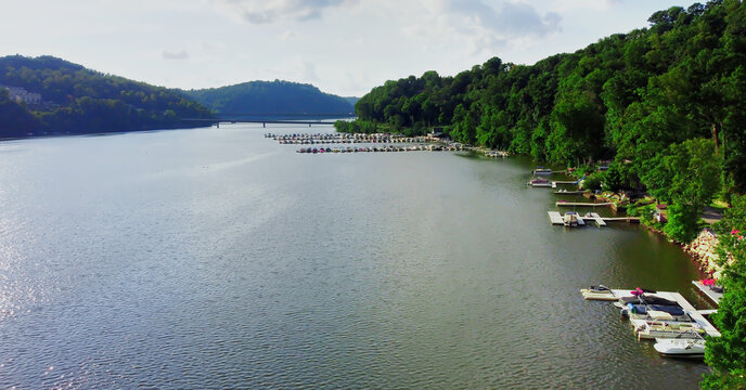 Cheat Lake Near Morgantown, West Virginia