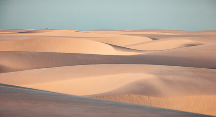 sand dunes in the desert