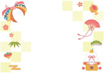 japanese style new year background