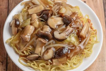 ヘルシー餡かけ焼きそば