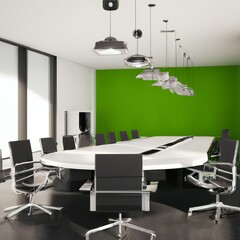Modern Office Meeting Room