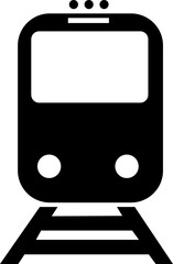 Metro icon on white background. Vector illustration on white background..eps
