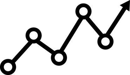 Premium decrease line icon for app, web and UI. Vector stroke sign isolated on a white background..eps