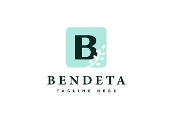 The letter B logo is suitable for salons, boutiques, and more.