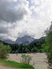 landscape with clouds
