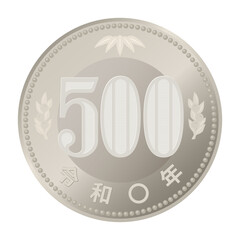わりとリアルな500円硬貨