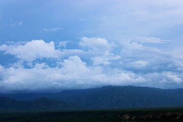 Nubes sobre la sierra