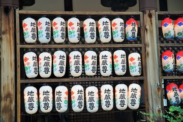 地蔵盆の提灯かざり © 金田　哲郎