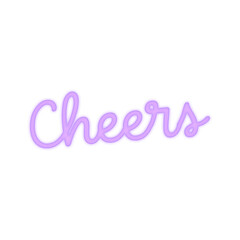 cheers neon banner