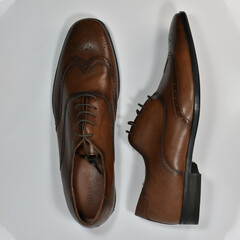 Leather men shoes