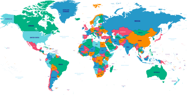世界地図国名海名入り Vector of world map Stock Vector | Adobe Stock 世界地図国名海名入り Vector of world map Stock Vector | Adobe Stock