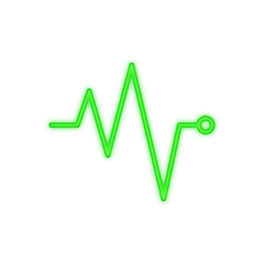 pulse neon icon