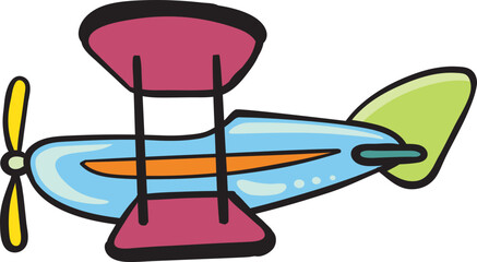 illustration of a airplane 04