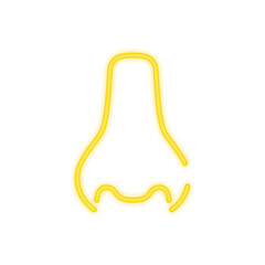 nose neon icon