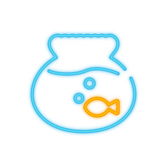 goldfish neon icon