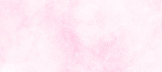 Creative aquarelle painted magenta watercolor canvas for splash design, invitation background, vintage template. Subtle light pink color ink effect shades gradient on textured paper