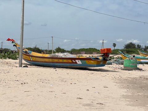 Fisherboats on the beach