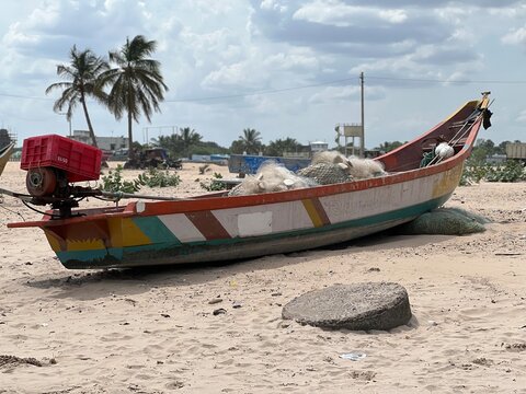 boat on the beach