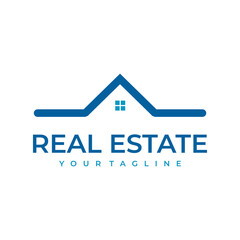 real estate logo vector design template