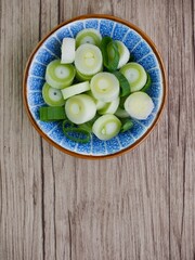 신선한 유기농 채소 파