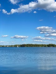 sunny day at White Lake in Okuninka