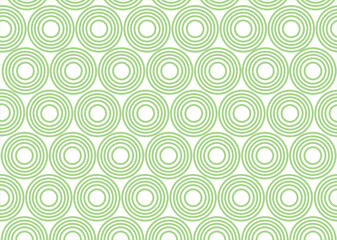 vector abstract fish scale pattern background fabric in green Japanese style
