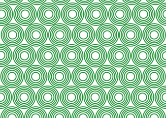 vector abstract fish scale pattern background fabric in green Japanese style