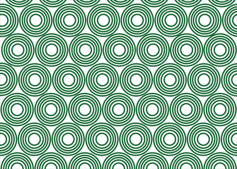 vector abstract fish scale pattern background fabric in green Japanese style