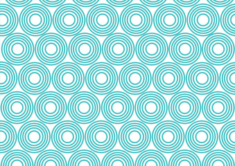 vector abstract fish scale pattern background fabric in light blue Japanese style