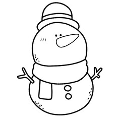 Cute Snowman