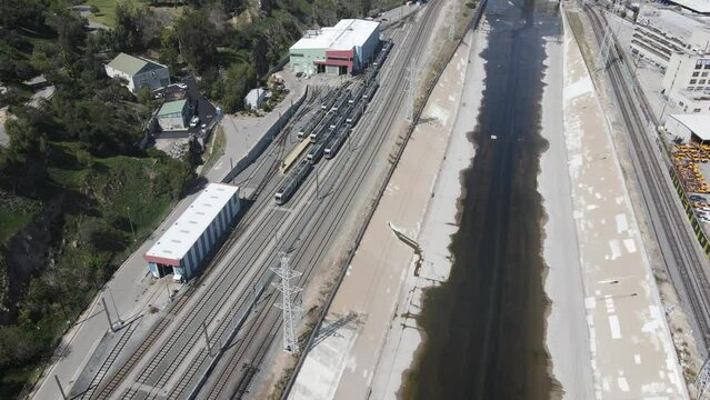 Metro Trains in Los Angeles 