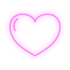heart neon signboard