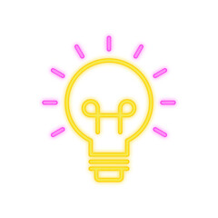 idea neon icon