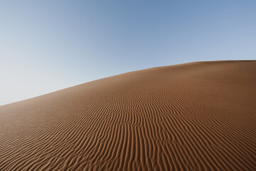 Ripples in the desert