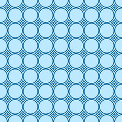 Backgroung seamless Geomatric Pattern in blue
