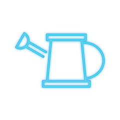 watering can neon icon