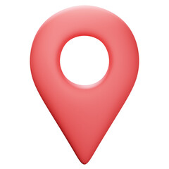 location 3d icon illustration