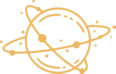 Mystical Magic Celestial Floral moon sun Witchcraft mystic Tattoo