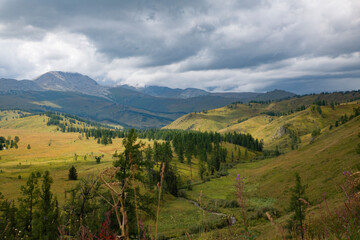 Obraz premium ВКО, Белуха, Рахман, Казахстан 