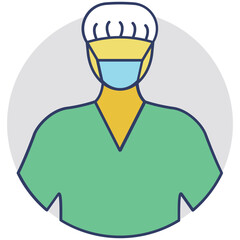 Surgeon Vector Icon