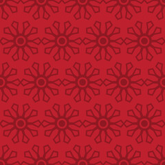 red abstract tribal seamless pattern texture