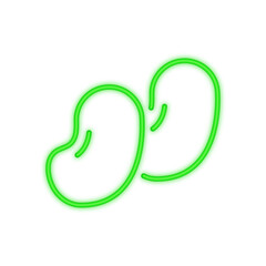 beans neon icon
