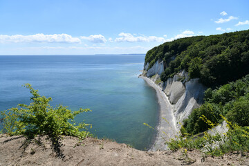 Kreideküste auf der Insel Rügen, Deutschland