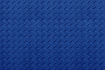 Abstract Blue Metal Diamond Plate Background