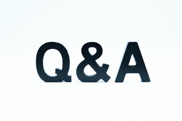 Q&Aの文字とコピースペース