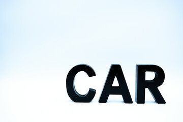 CARの文字とコピースペース