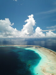 Ant atoll in Pohnpei, Micronesia（Federated States of Micronesia）