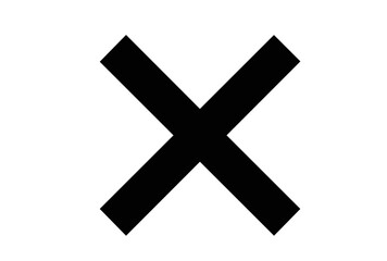 バツマーク　ベクター　eps png