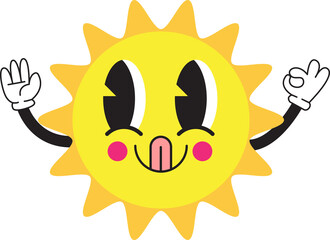 trendy cartoon, doodle, old school, hand draw