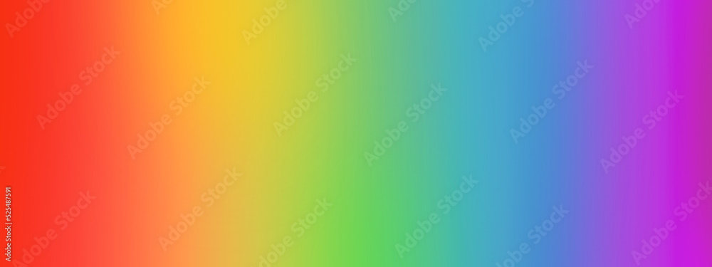 Poster abstract rainbow colorful gradient ombre color blend background, horizontal